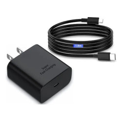 Cargador Samsung Super Carga 45w Tipo C AAA Negro